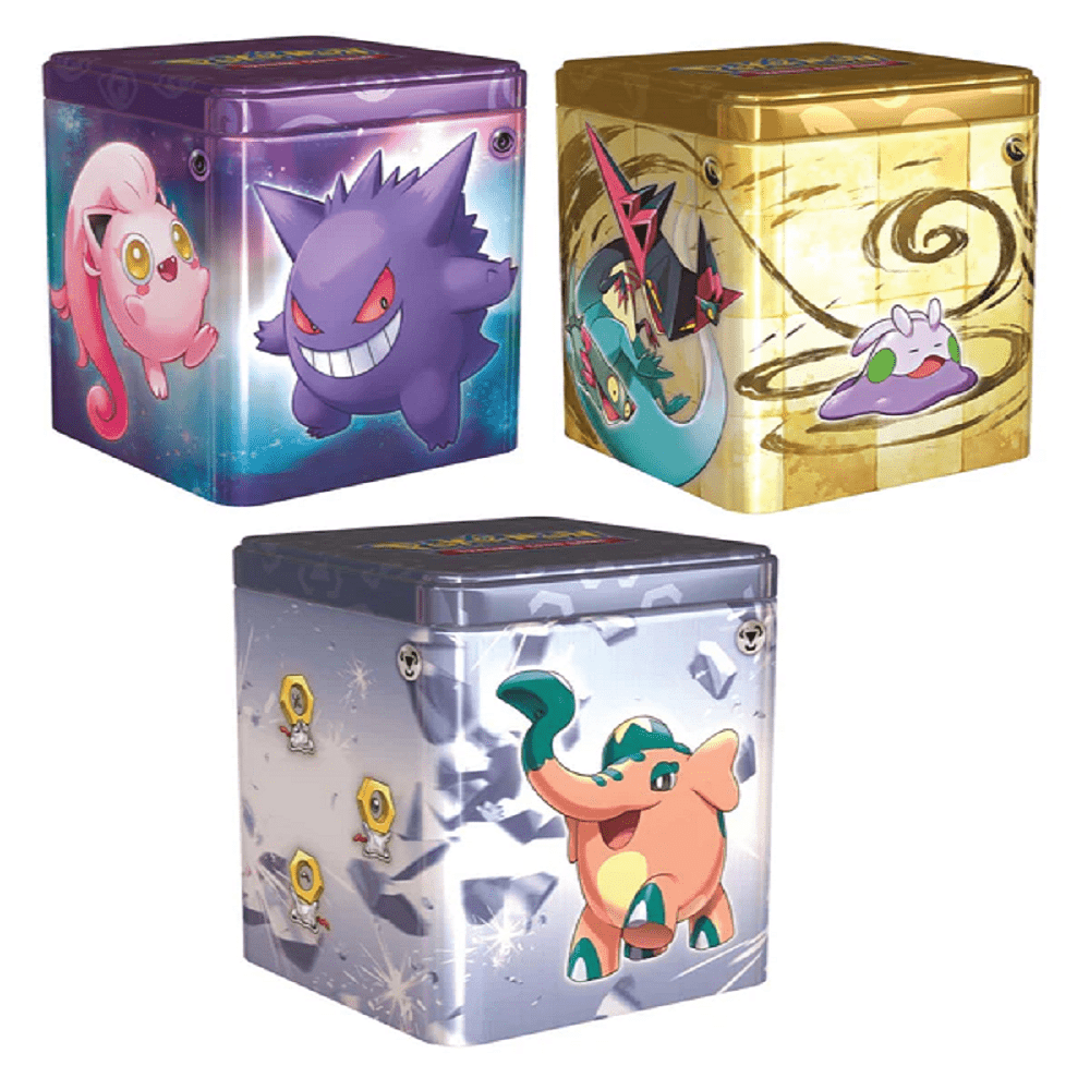 Pokemon: 2024 Metal, Psychic, Dragon Stacking Tin (Random) - Collector Store LLC