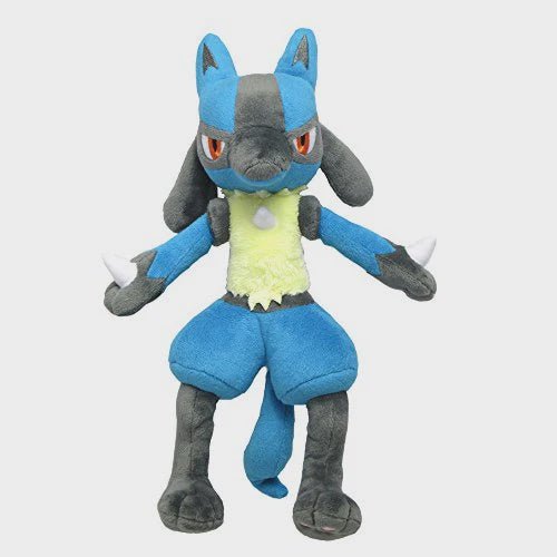 Pokemon: All - Star Sanei Lucario 12" Plush - Collector Store LLC