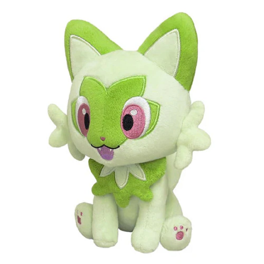 Pokemon: All - Star Sanei Sprigatito 7" Plush - Collector Store LLC