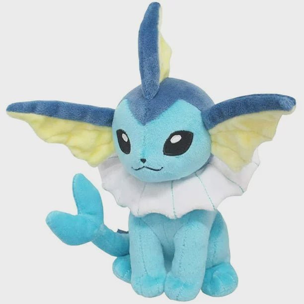 Pokemon: All - Star Sanei Vaporeon 7.5" Plush - Collector Store LLC