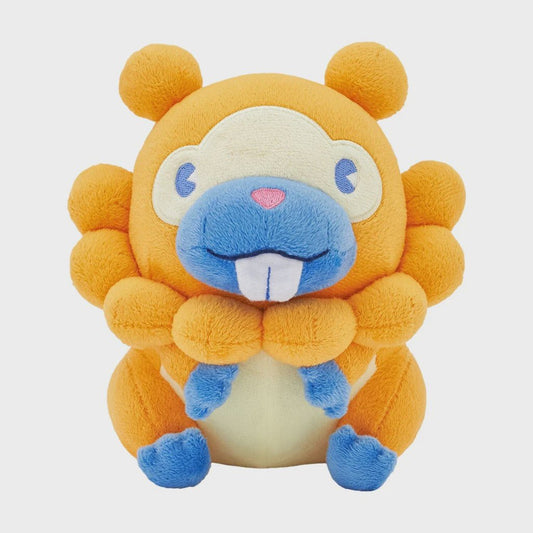 Pokemon: Bidoof Saiko Soda Refresh Plush (Japanese Pokemon Center Exclusive) - Collector Store LLC