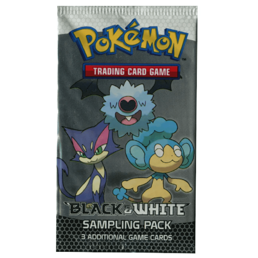 Pokemon: Black & White Base Set Sampling Pack (3 Cards) - Collector Store LLC