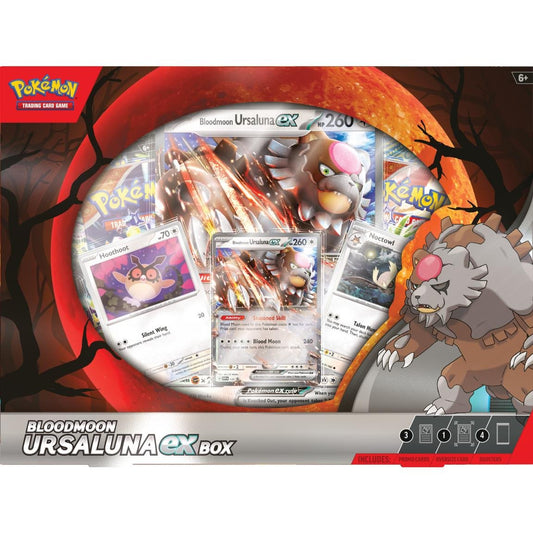 Pokemon: Bloodmoon Ursaluna ex Box - Collector Store LLC