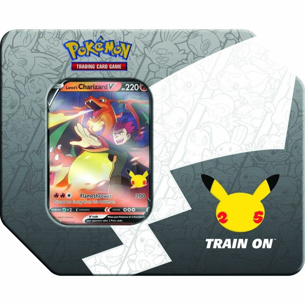 Pokemon: Celebrations Lance's Charizard V Tin - Collector Store LLC