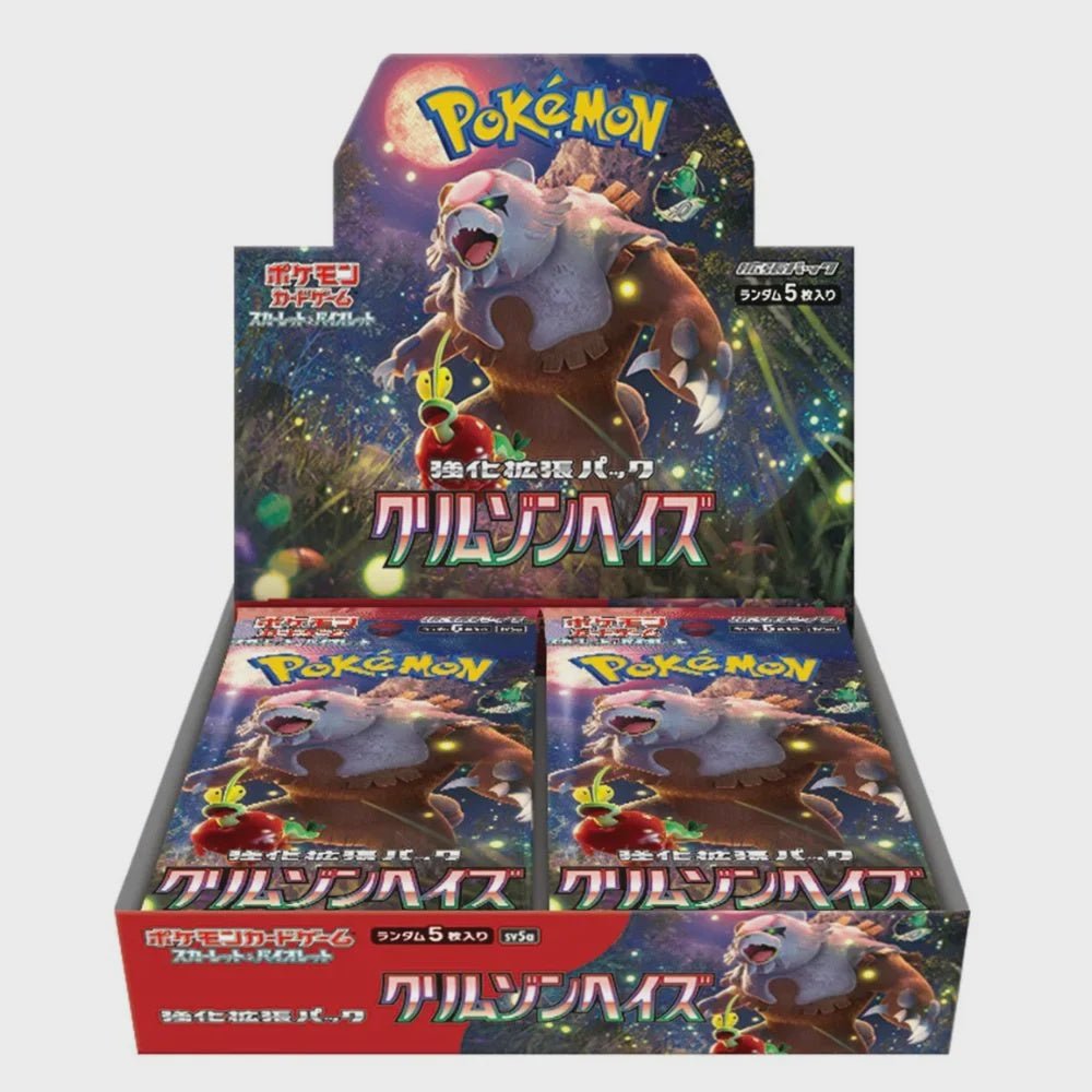 Pokemon: Crimson Haze Japanese Booster Box (sv5A) - Collector Store LLC