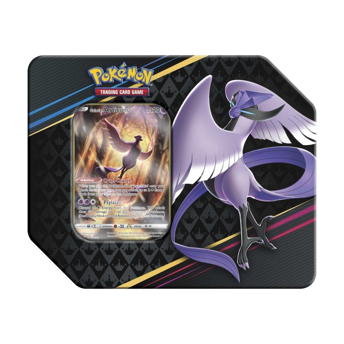 Pokemon: Crown Zenith Collection Tin [Galarian Articuno] - Collector Store LLC