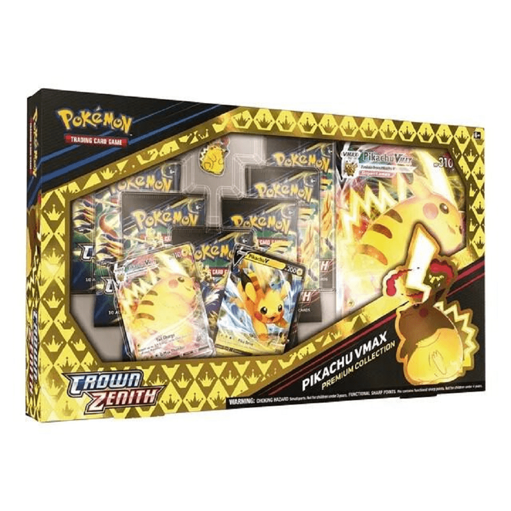 Pokemon: Crown Zenith Pikachu Vmax Premium Collection - Collector Store LLC