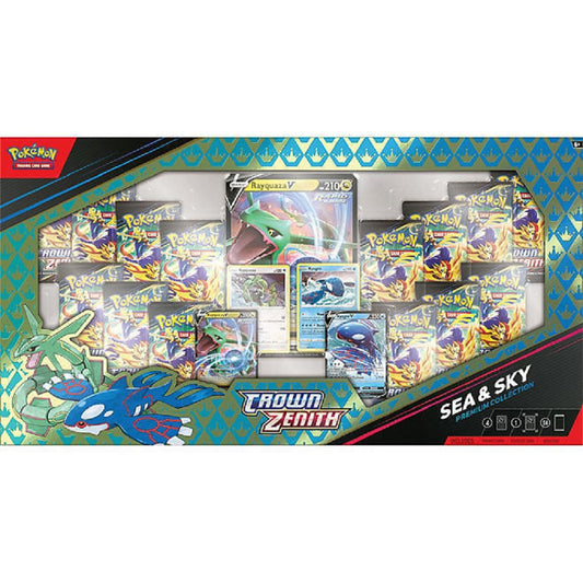 Pokemon: Crown Zenith Sea & Sky Premium Collection - Collector Store LLC