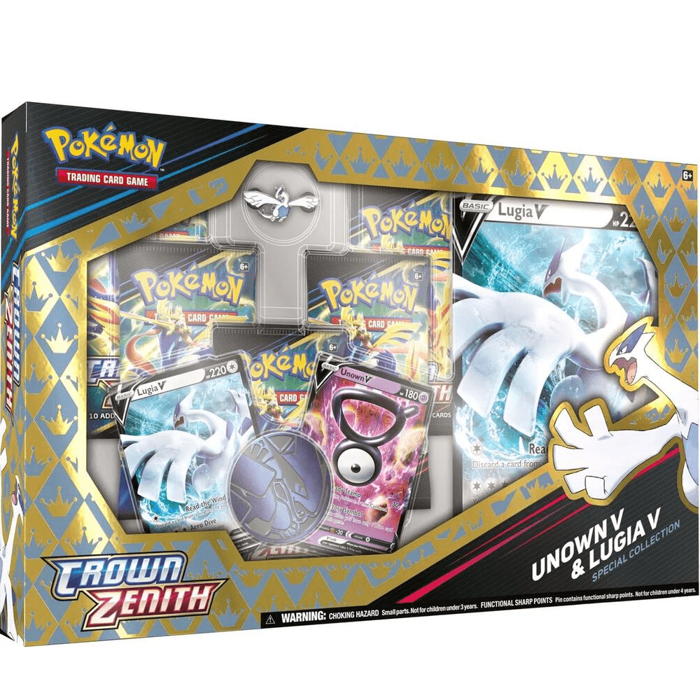 Pokemon: Crown Zenith Special Collection [Unown V & Lugia V] - Collector Store LLC