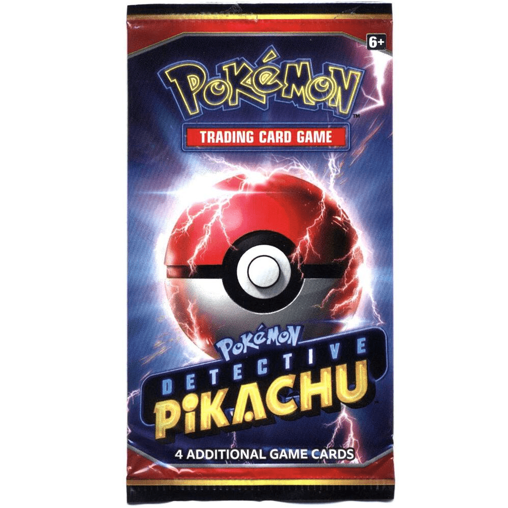 Pokemon: Detective Pikachu 4 - Card Booster Pack - Collector Store LLC