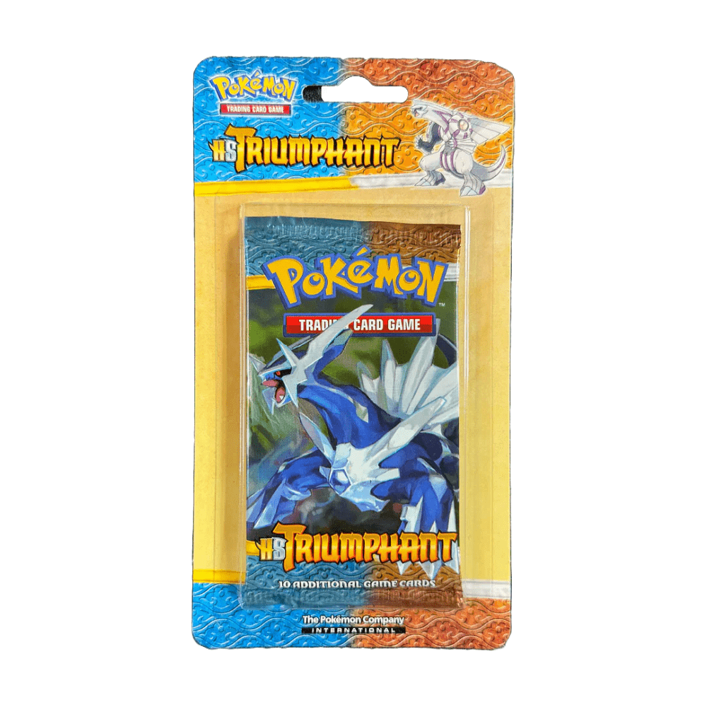 Pokemon: Heart Gold Soul Silver Triumphant Blister Pack - Collector Store LLC