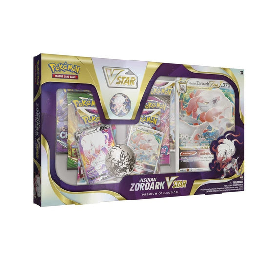 Pokemon: Hisuian Zoroark VSTAR Premium Collection - Collector Store LLC