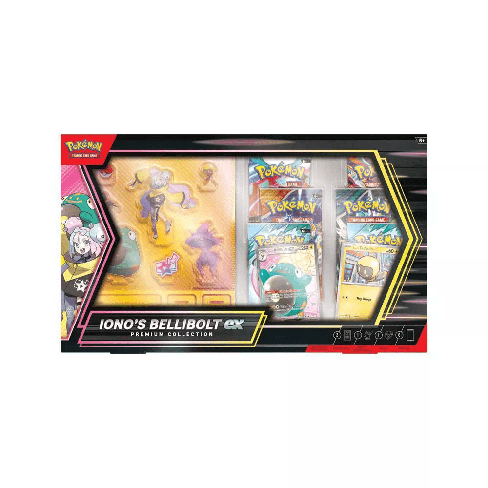 Pokémon TCG: Cynthia’s Garchomp ex Premium Collection (3 Foil Cards & 6 Boosters Pokémon TCG: Cynthia’s Garchomp ex Premium Collection (3 Foil Cards & 6 Boosters