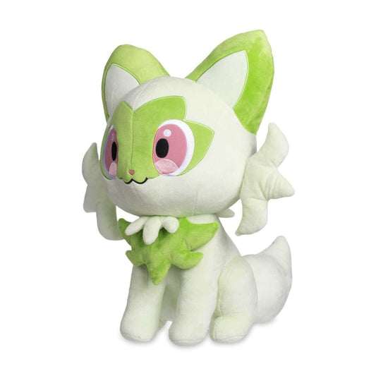 Pokemon: Large Sprigatito Poke Plush (Japanese Pokemon Center Exclusive) - Collector Store LLC