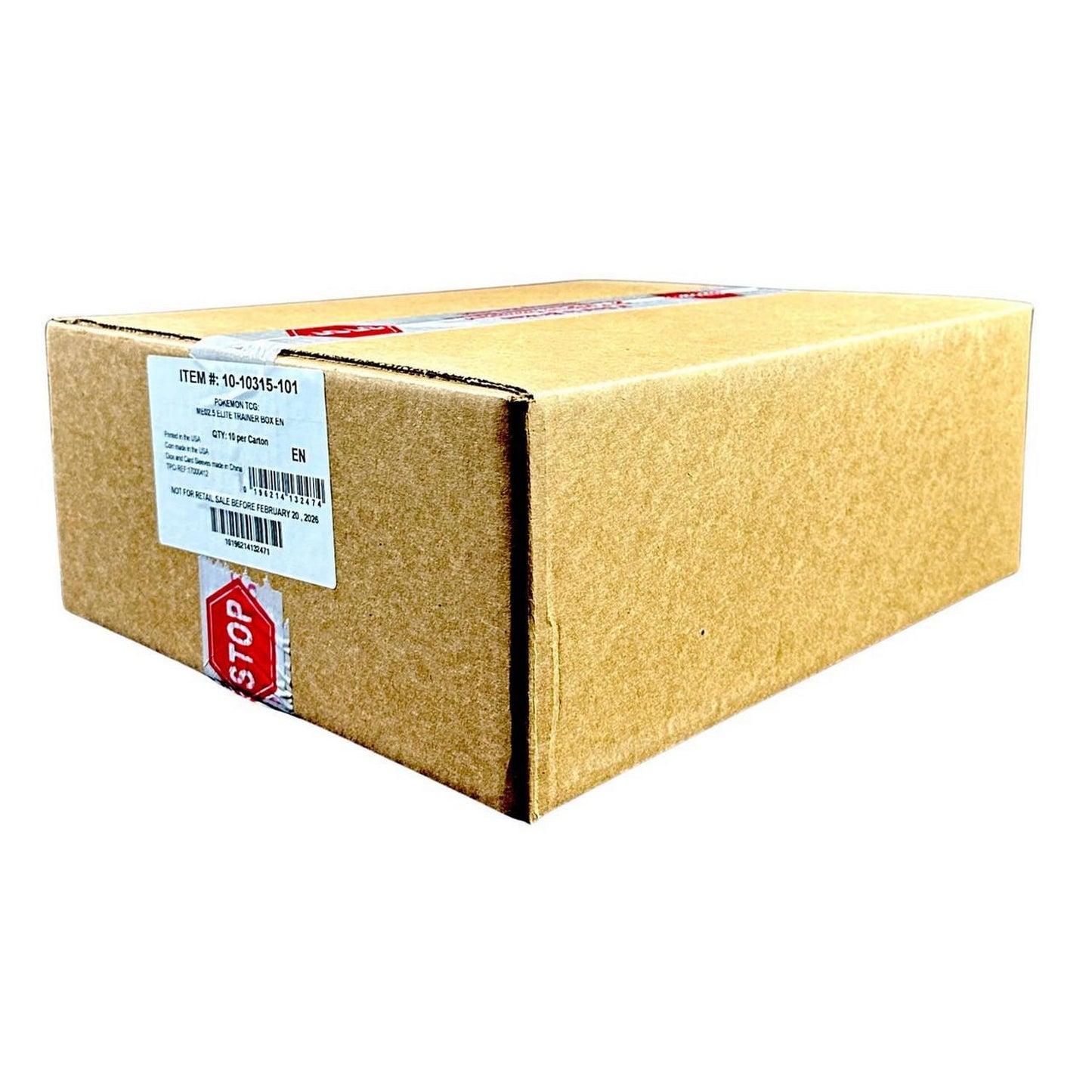 Pokemon: Mega Evolution Ascended Heroes Elite Trainer Box (ME2.5) - Sealed Case of 10 Pokemon: Mega Evolution Ascended Heroes Elite Trainer Box (ME2.5) - Sealed Case of 10