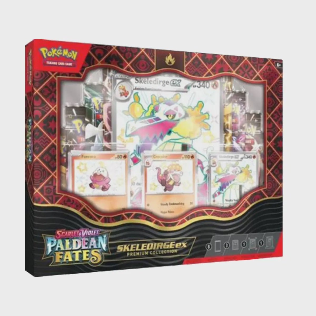 Pokemon: Paldean Fates ex Premium Collection [Skeledirge ex] - Collector Store LLC