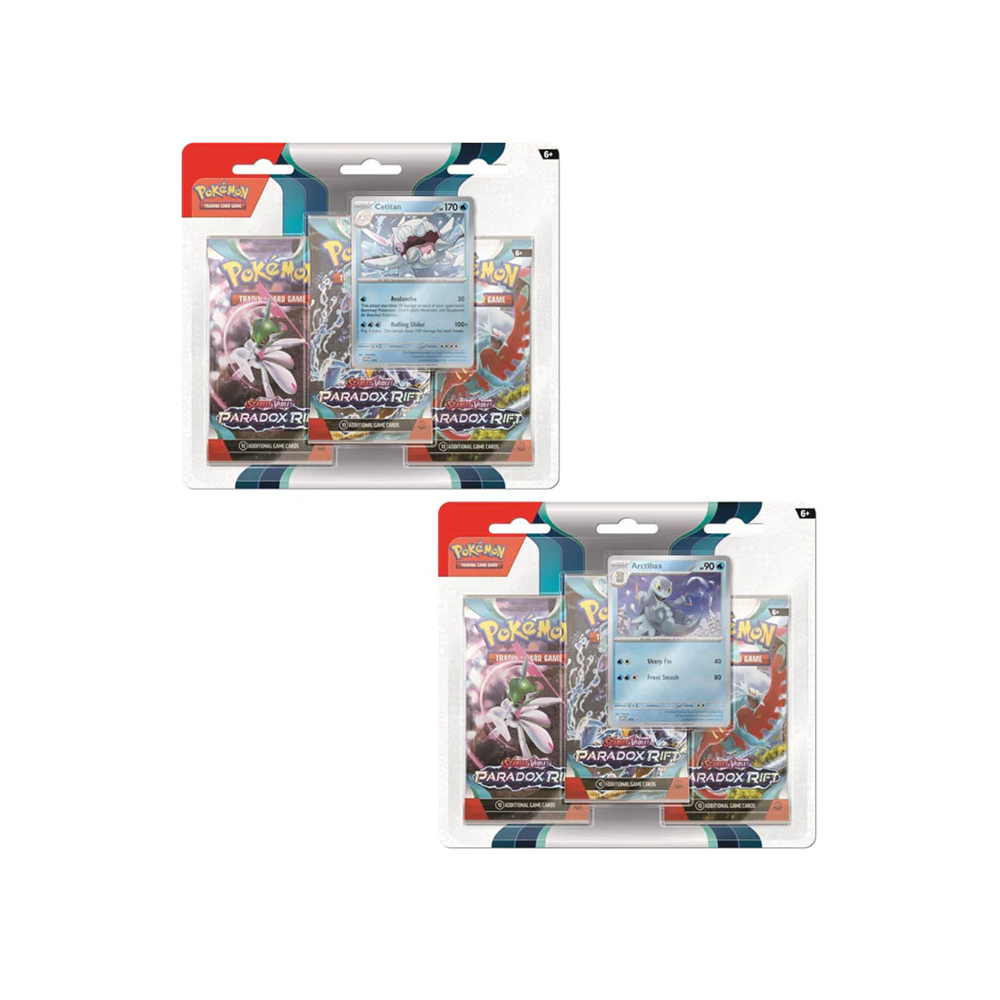Pokemon: Scarlet & Violet Paradox Rift 3-Pack Blister (Random)