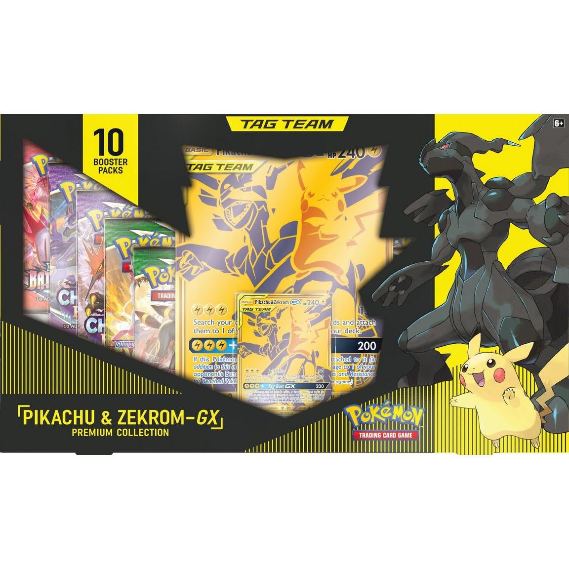Pokemon: Pikachu & Zekrom GX Premium Collection - Collector Store LLC