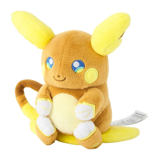 Pokemon: Pokemon Fit Alolan Raichu No.A026 Plush (Japanese Pokemon Center Exclusive) - Collector Store LLC