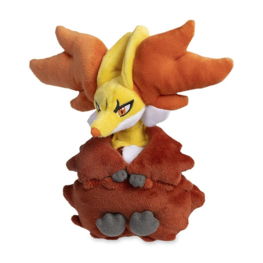 Pokemon: Pokemon Fit Delphox Plush (Japanese Pokemon Center Exclusive) - Collector Store LLC