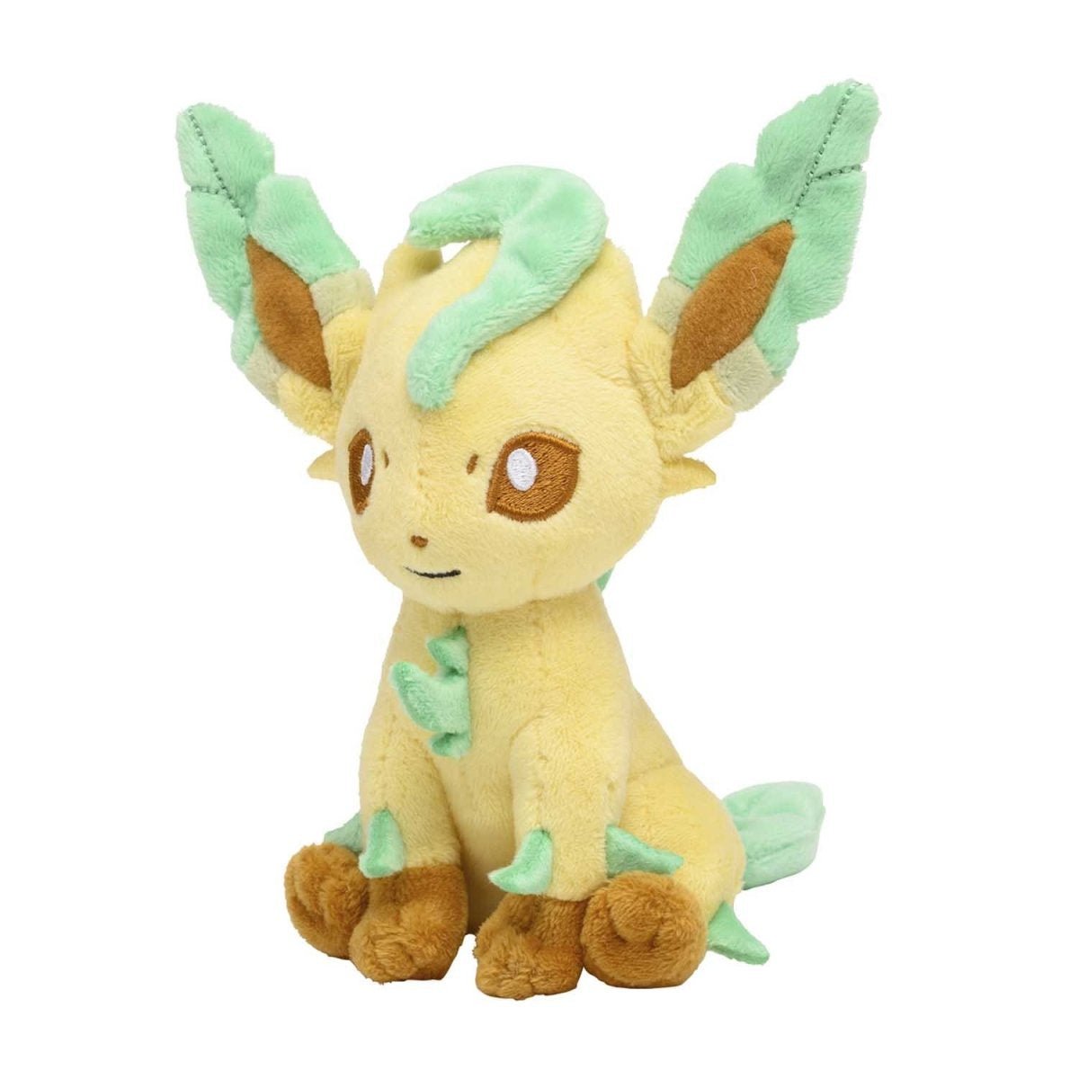 Pokemon: Pokemon Fit Leafeon Plush (Japanese Pokemon Center Exclusive) - Collector Store LLC