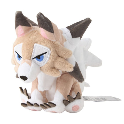 Pokemon: Pokemon Fit Lycanroc (Midday Form) No.745 Plush (Japanese Pokemon Center Exclusive) - Collector Store LLC