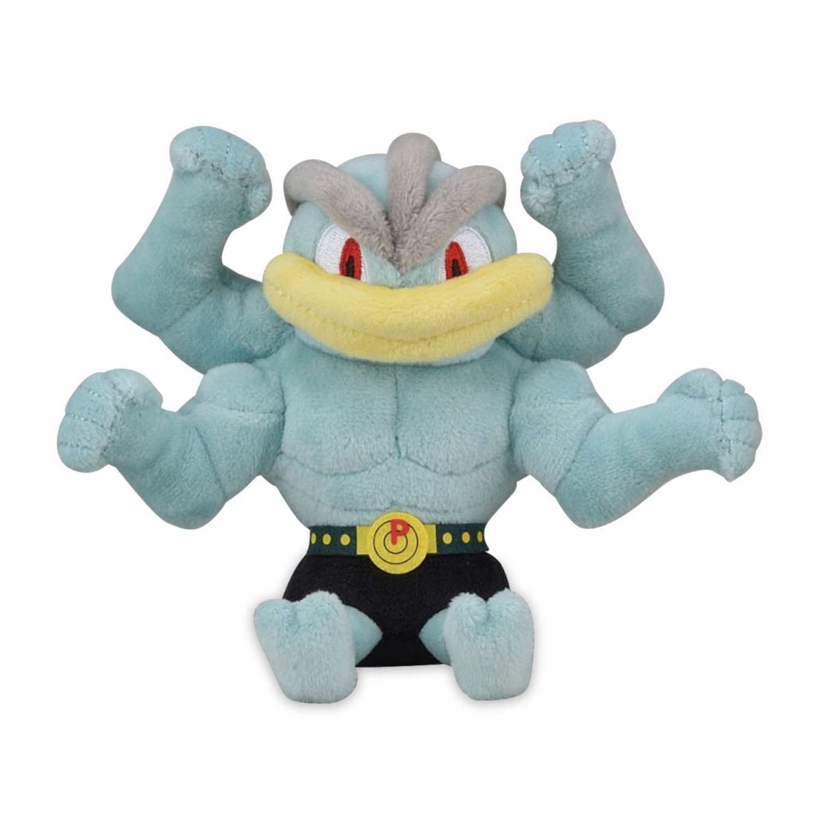 Pokemon: Pokemon Fit Machamp Plush (Japanese Pokemon Center Exclusive) - Collector Store LLC