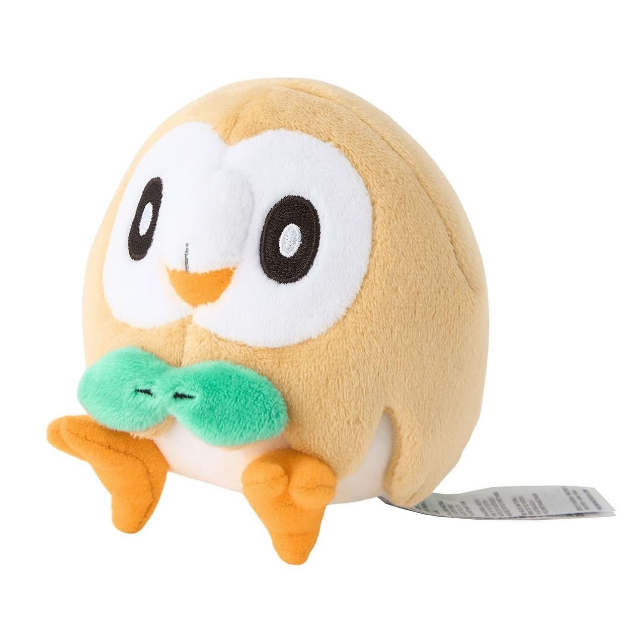 Pokemon: Pokemon Fit Rowlet No.722 Plush (Japanese Pokemon Center Exclusive) - Collector Store LLC