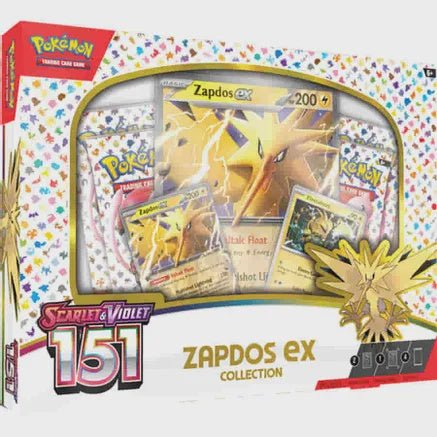 Pokemon: Scarlet & Violet: 151 Zapdos ex Collection - Collector Store LLC