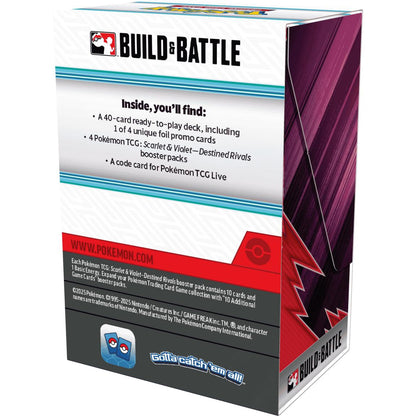destined rivals promo card booster box Pokémon TCG: Scarlet & Violet 10