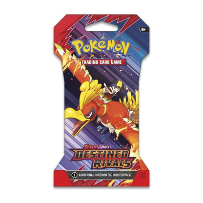 Pokemon: Scarlet & Violet Destined Rivals Sleeved Booster Pack (SV10) Pokemon: Scarlet & Violet Destined Rivals Sleeved Booster Pack (SV10)