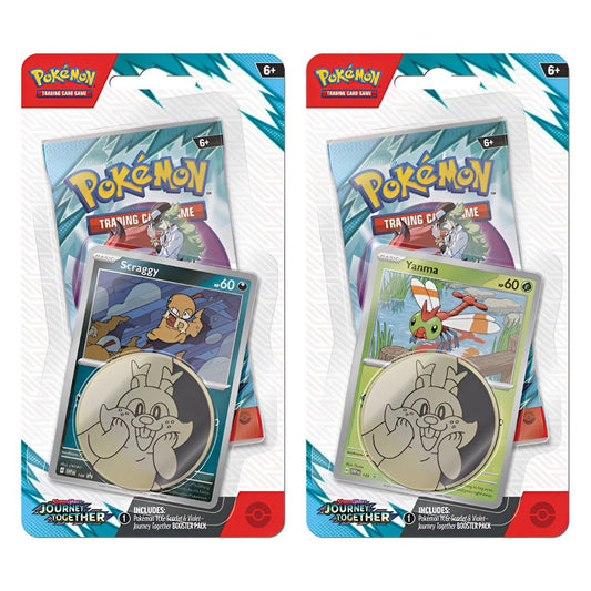 Pokemon: Scarlet & Violet Journey Together Checklane Blister Display (16 Packs) - Collector Store LLC