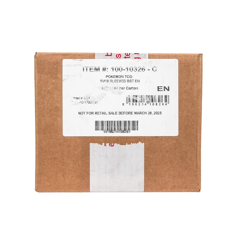 Pokemon: Scarlet & Violet Journey Together Sleeved Blister Case (144ct) - Collector Store LLC