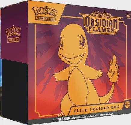 Pokemon Scarlet & Violet Obsidian Flames Elite Trainer Box Pokemon Scarlet & Violet Obsidian Flames Elite Trainer Box