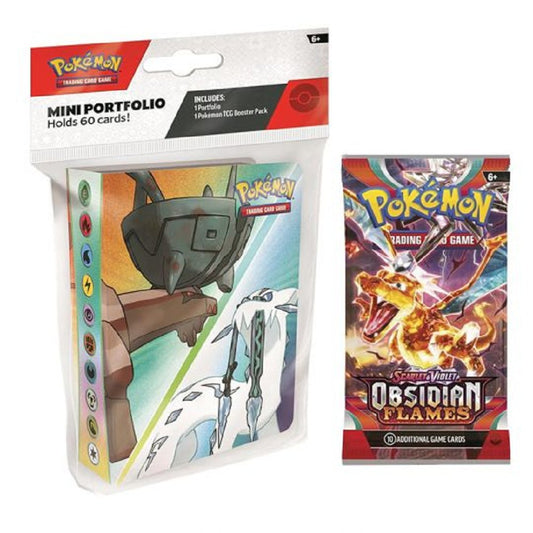 Pokemon: Scarlet & Violet: Obsidian Flames Mini Portfolio - Collector Store LLC