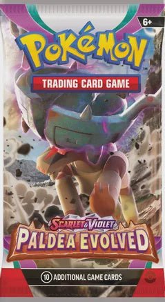 Pokemon: Scarlet & Violet: Paldea Evolved Booster Pack - Collector Store LLC