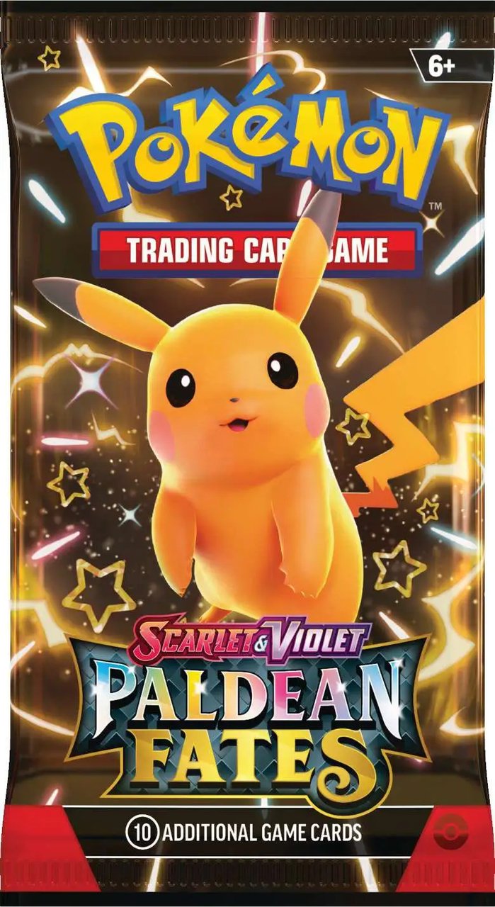 Pokemon: Scarlet & Violet: Paldean Fates Booster Pack - Collector Store LLC