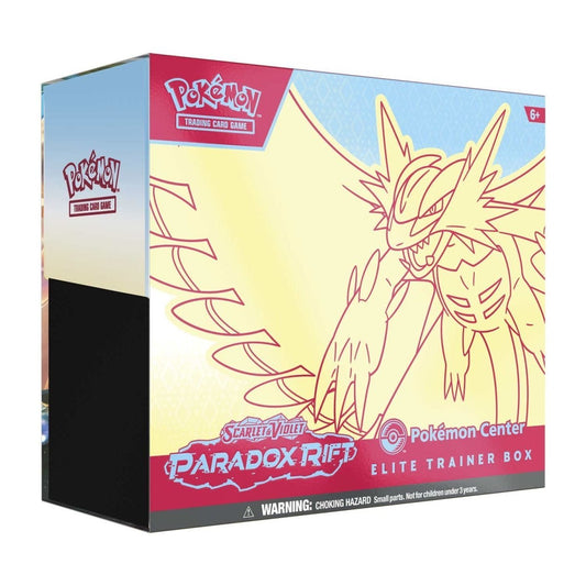 Pokemon: Scarlet & Violet Paradox Rift Pokemon Center Elite Trainer Box [Roaring Moon] - Collector Store LLC