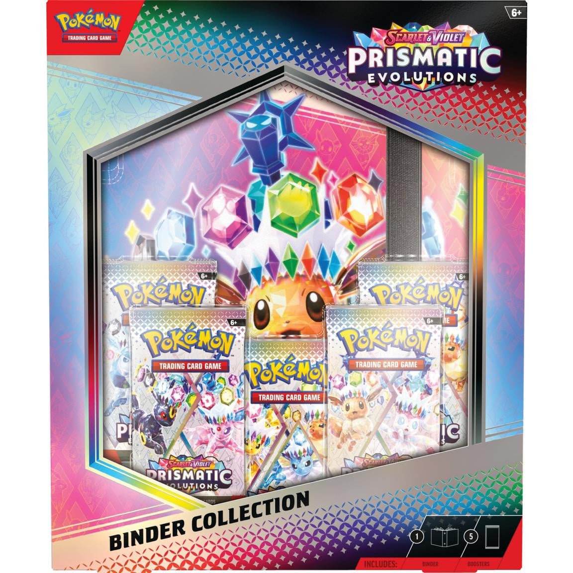 Pokemon: Scarlet & Violet Prismatic Evolutions Binder Collection - Collector Store LLC