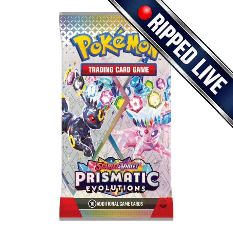 *BREAK* Pokemon: Scarlet & Violet Prismatic Evolutions Booster Pack