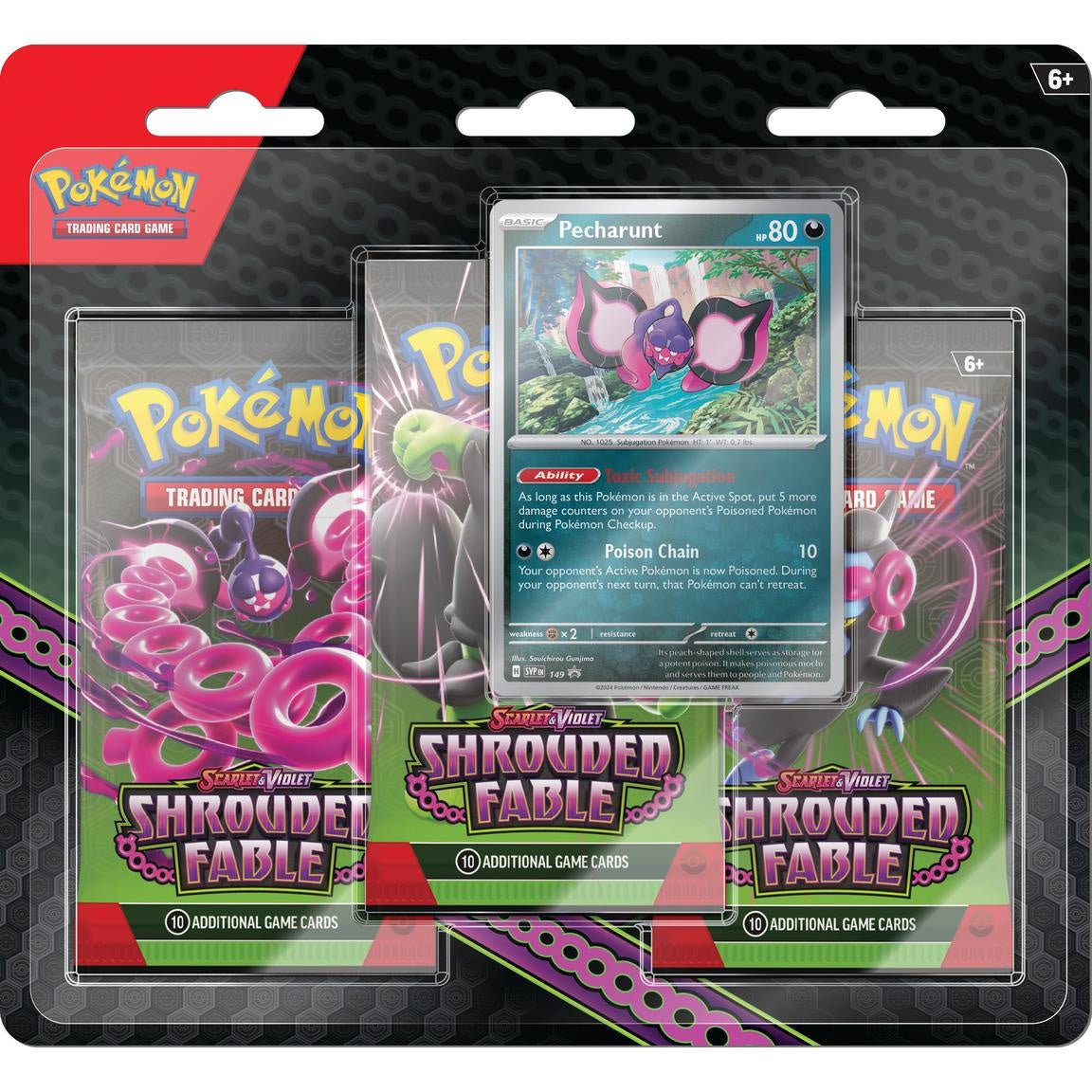 Pokemon: Scarlet & Violet Shrouded Fable 3 - Pack Blister Pack - Collector Store LLC