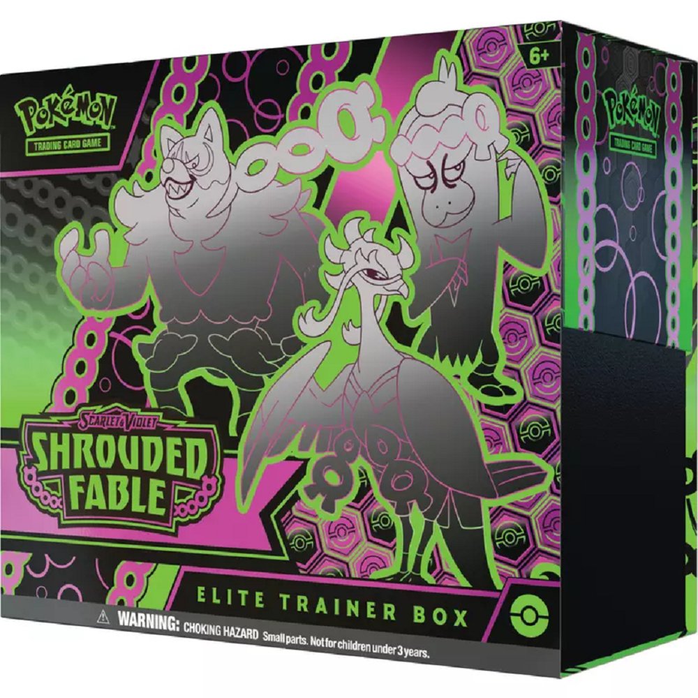 Pokemon: Scarlet & Violet Shrouded Fable Elite Trainer Box - Collector Store LLC