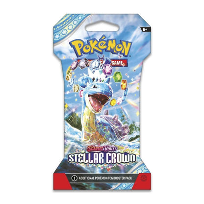 Pokemon: Scarlet & Violet Stellar Crown Sleeved Booster Pack - Collector Store LLC
