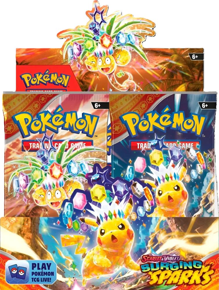 Pokemon: Scarlet & Violet Surging Sparks Booster Box - Collector Store LLC