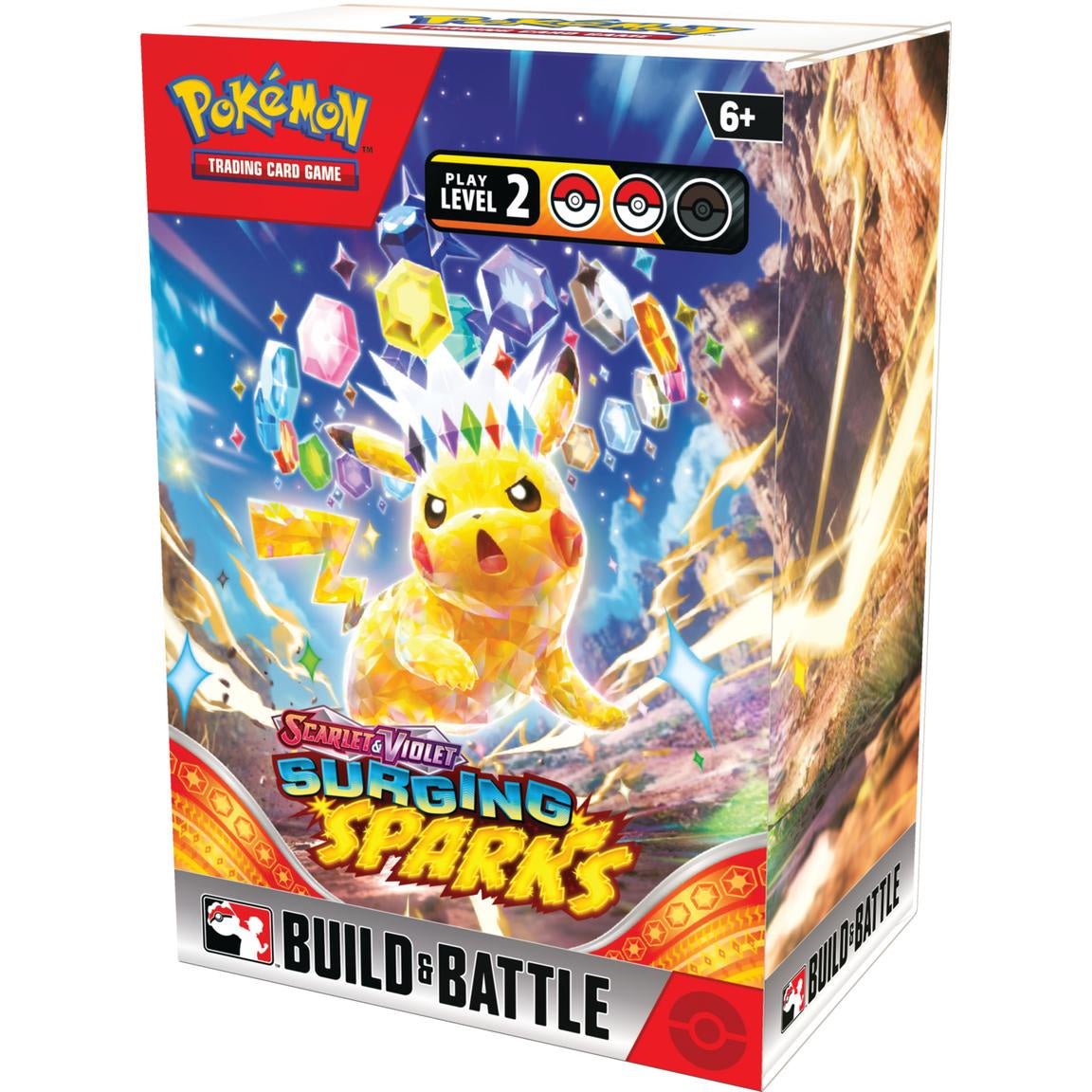 Pokemon: Scarlet & Violet Surging Sparks Build & Battle Kit - Collector Store LLC