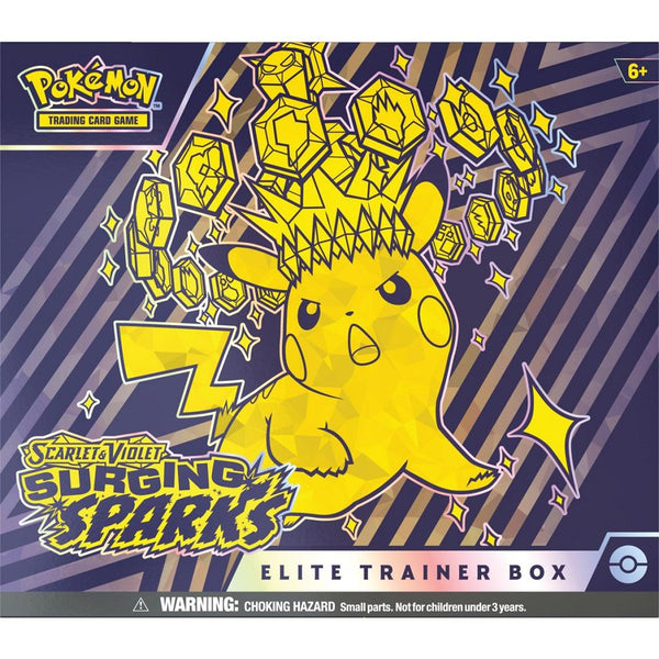 Pokemon: Scarlet & Violet Surging Sparks Elite Trainer Box Pokemon: Scarlet & Violet Surging Sparks Elite Trainer Box
