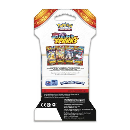 Pokemon: Scarlet & Violet Surging Sparks Sleeved Booster Pack - Collector Store LLC