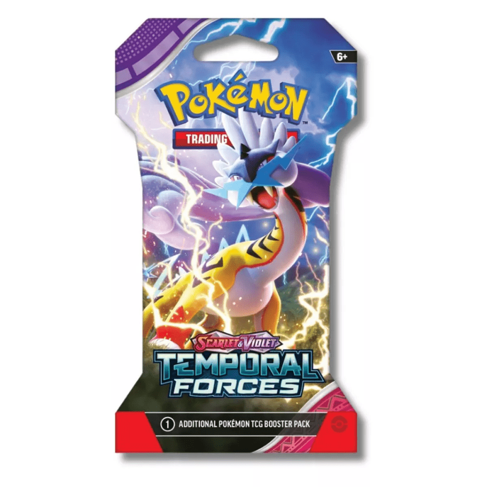 Pokemon: Scarlet & Violet Temporal Forces Sleeved Booster Pack - Collector Store LLC
