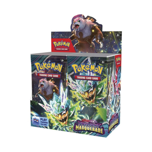 Pokemon: Scarlet & Violet Twilight Masquerade Booster Box - Collector Store LLC