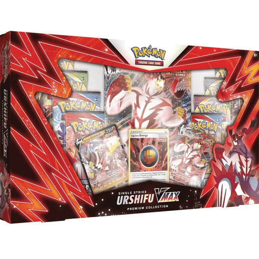 Pokemon: Single Strike Urshifu VMax Premium Collection - Collector Store LLC